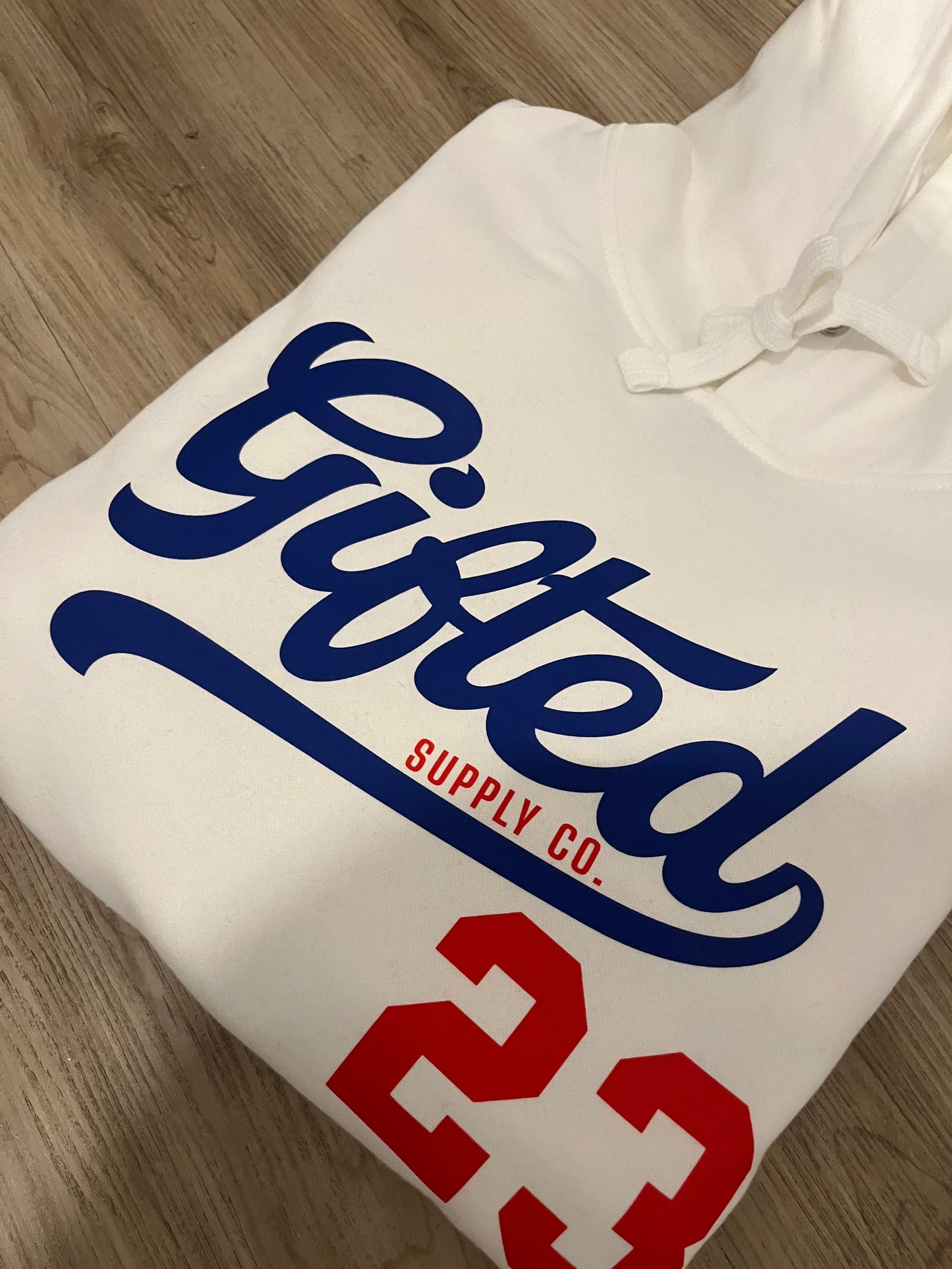 Classic White gifted/Dodger hoodie